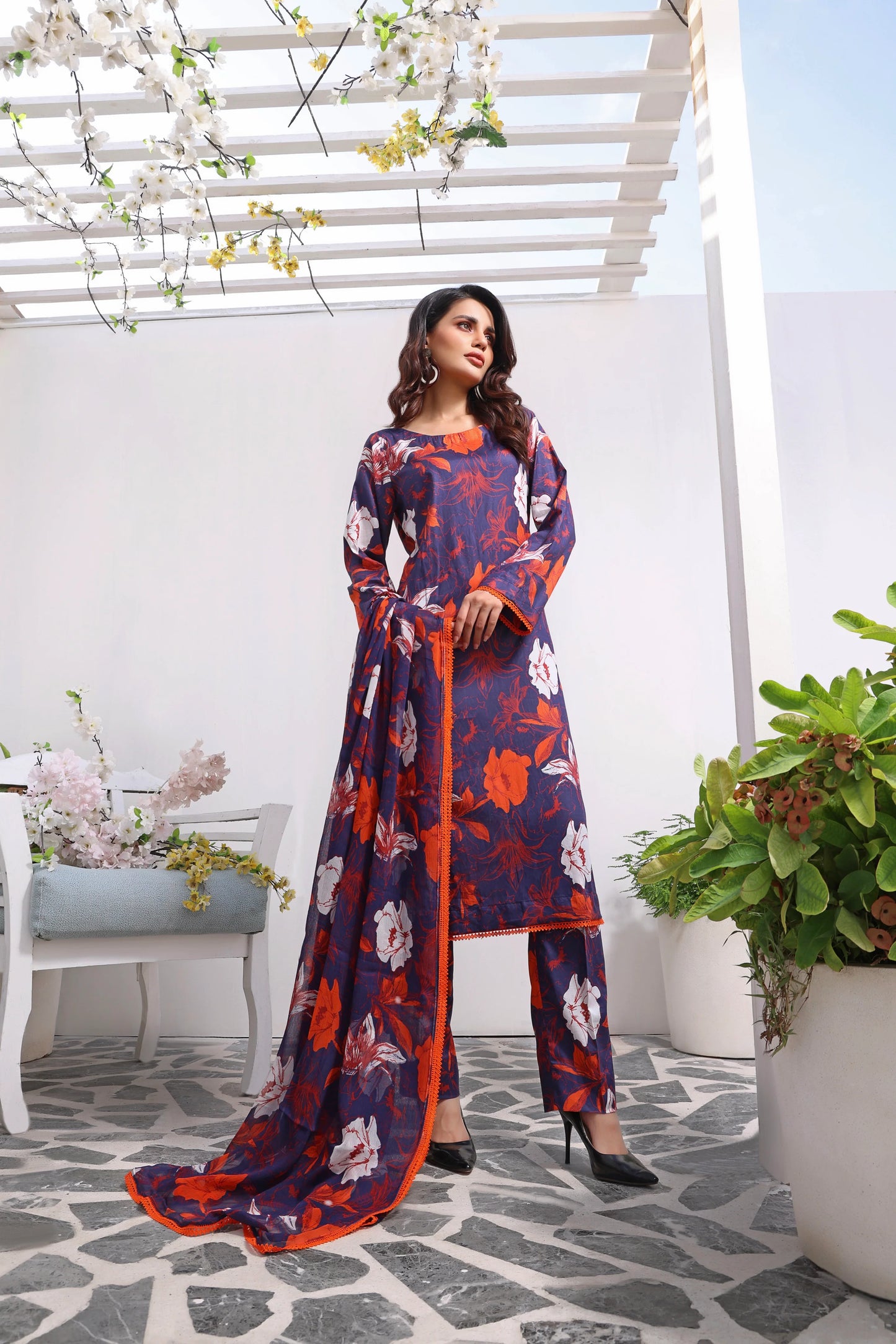 FM - 020 PRINTED LAWN