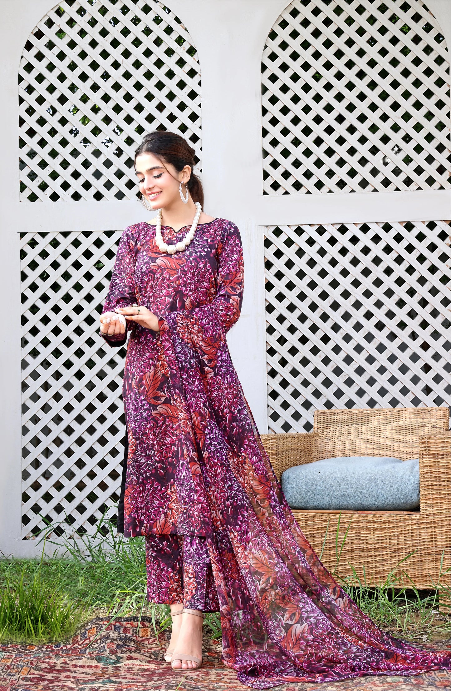 FM - 016 PRINTED LAWN