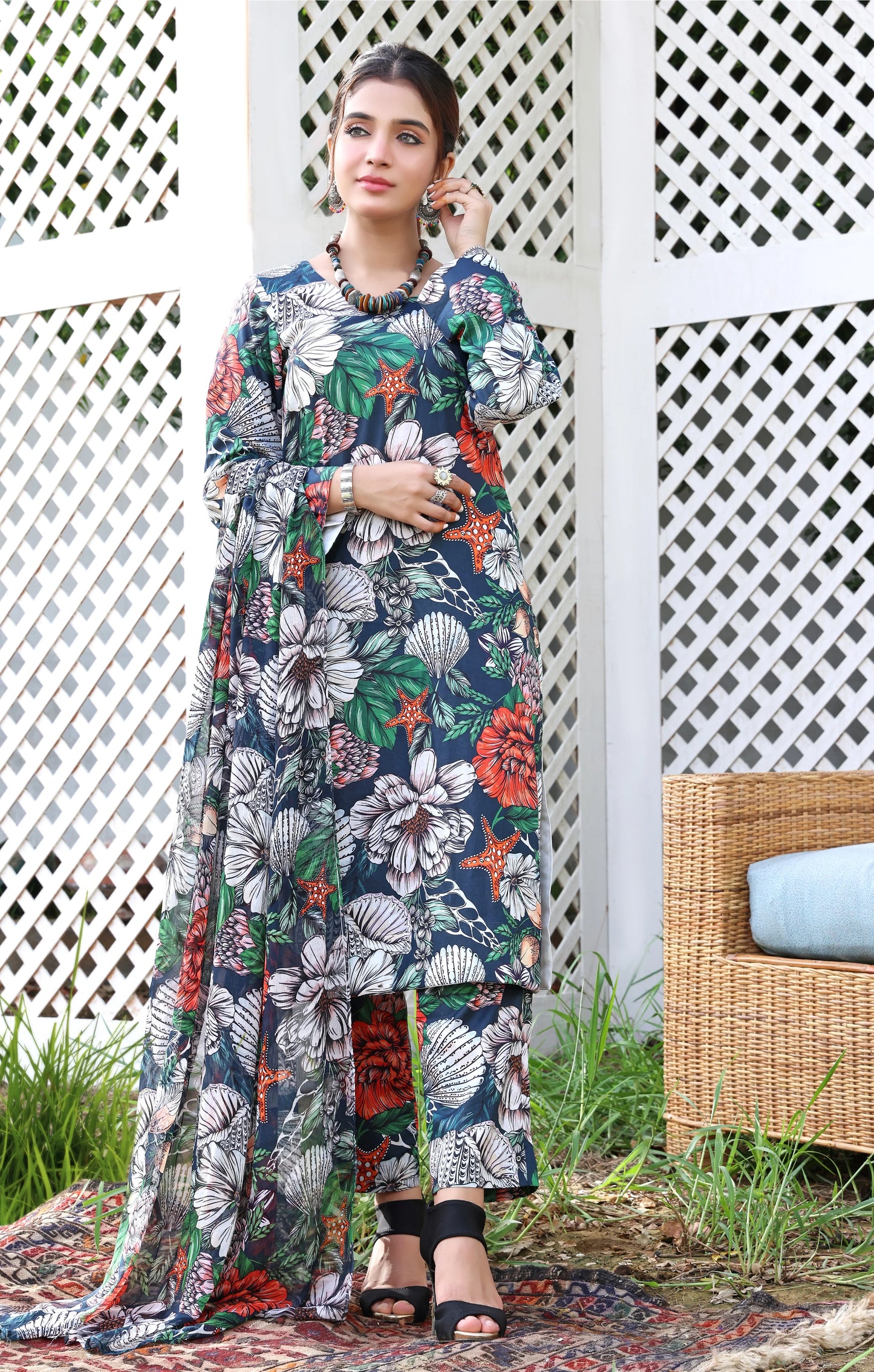 FM - 019 PRINTED LAWN